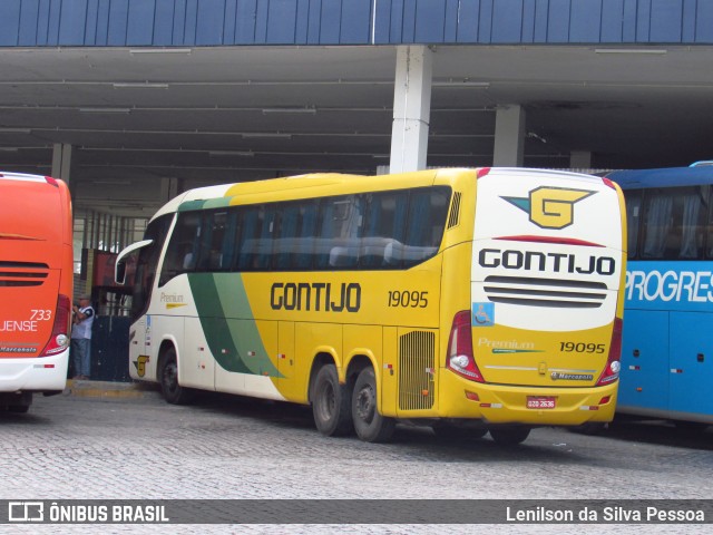 Empresa Gontijo de Transportes 19095 na cidade de Caruaru, Pernambuco, Brasil, por Lenilson da Silva Pessoa. Número da foto: #12505522.