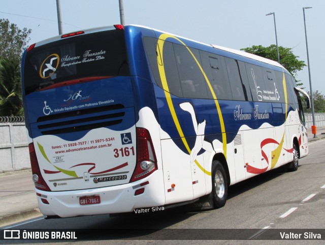 Advance Transatur 3161 na cidade de Rio de Janeiro, Rio de Janeiro, Brasil, por Valter Silva. Número da foto: #12504618.