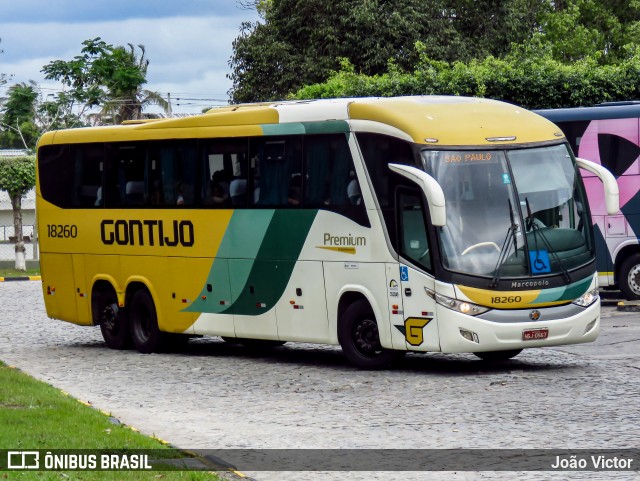 Empresa Gontijo de Transportes 18260 na cidade de Eunápolis, Bahia, Brasil, por João Victor. Número da foto: #12504914.
