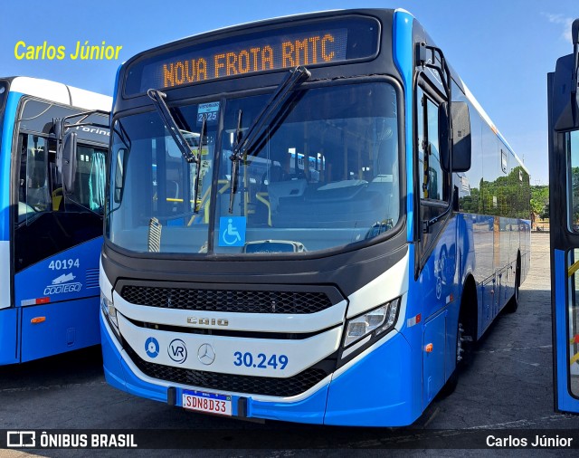 Viação Reunidas 30.249 na cidade de Goiânia, Goiás, Brasil, por Carlos Júnior. Número da foto: #12506578.