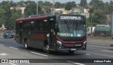 Transportes Única Petrópolis RJ 163.003 na cidade de Duque de Caxias, Rio de Janeiro, Brasil, por Adriano Pedro. Número da foto: #:id.