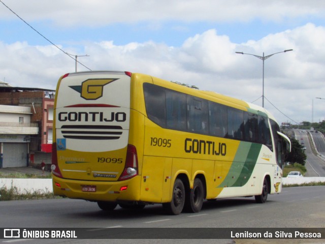 Empresa Gontijo de Transportes 19095 na cidade de Caruaru, Pernambuco, Brasil, por Lenilson da Silva Pessoa. Número da foto: #12507916.