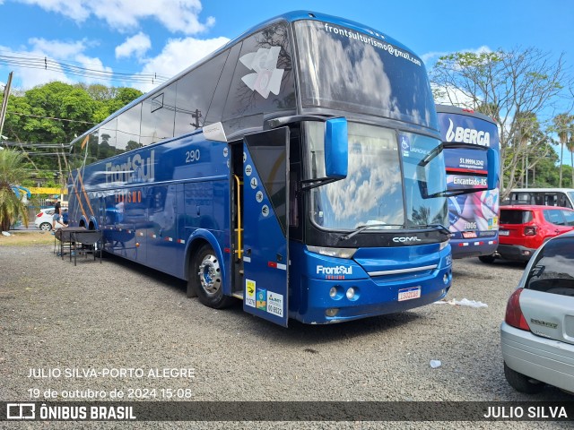 FrontSul Turismo 290 na cidade de Porto Alegre, Rio Grande do Sul, Brasil, por JULIO SILVA. Número da foto: #12506799.
