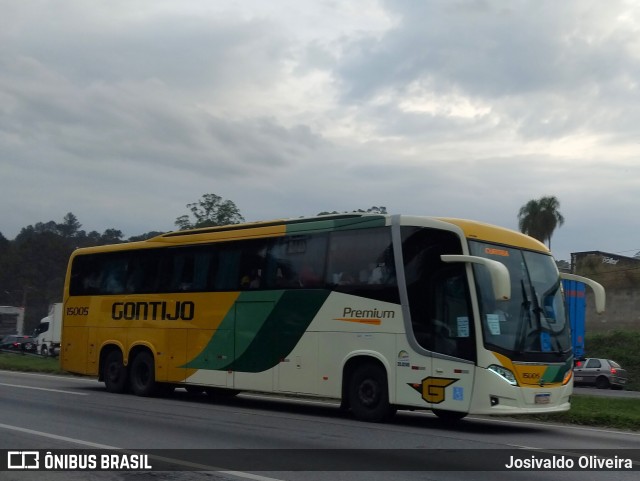 Empresa Gontijo de Transportes 15005 na cidade de Embu das Artes, São Paulo, Brasil, por Josivaldo Oliveira. Número da foto: #12508770.