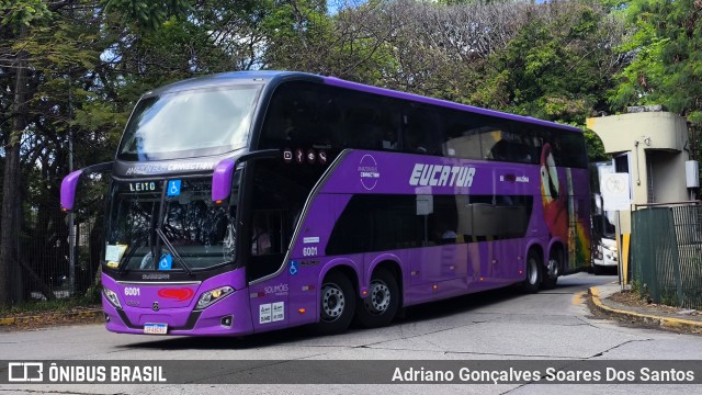 Eucatur - Empresa União Cascavel de Transportes e Turismo 6001 na cidade de São Paulo, São Paulo, Brasil, por Adriano Gonçalves Soares Dos Santos. Número da foto: #12506908.