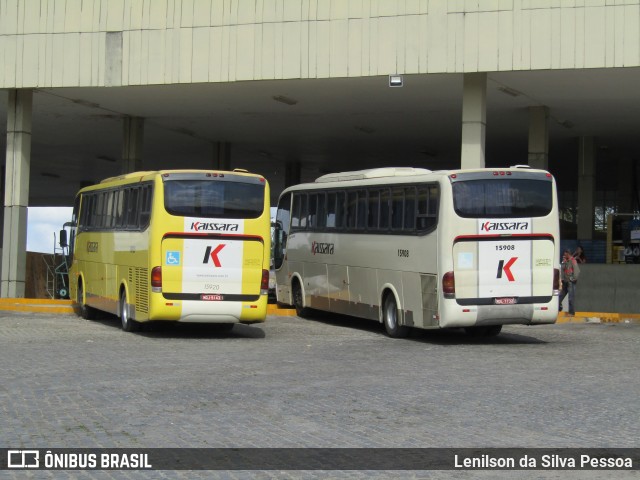 Kaissara - Viação Caiçara 15908 na cidade de Caruaru, Pernambuco, Brasil, por Lenilson da Silva Pessoa. Número da foto: #12508042.