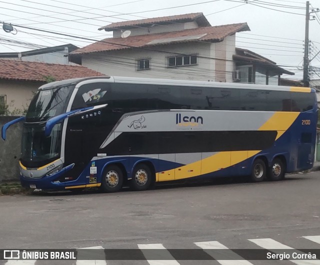 Ilson Turismo 2100 na cidade de Vila Velha, Espírito Santo, Brasil, por Sergio Corrêa. Número da foto: #12508747.
