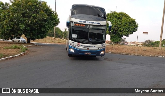 Empresa de Transportes Andorinha 7007 na cidade de Anápolis, Goiás, Brasil, por Maycon Santos. Número da foto: #12507651.