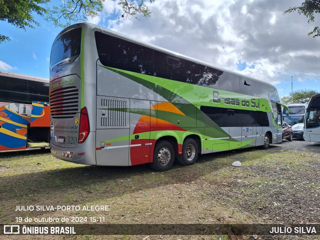 Transbrisul - Transportes Brisas do Sul 320 na cidade de Porto Alegre, Rio Grande do Sul, Brasil, por JULIO SILVA. Número da foto: #12506806.