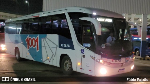 Auto Viação 1001 RJ 108.720 na cidade de Rio de Janeiro, Rio de Janeiro, Brasil, por Fábio Paixão. Número da foto: #12508005.