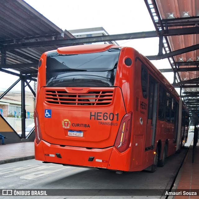 Auto Viação Redentor HE601 na cidade de Curitiba, Paraná, Brasil, por Amauri Souza. Número da foto: #12506870.
