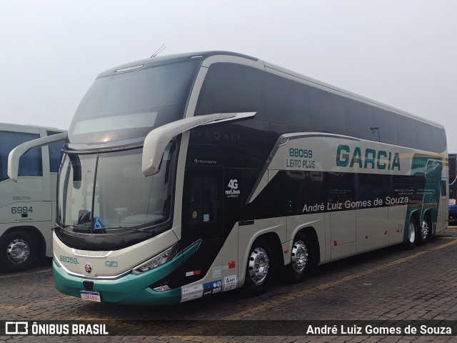 Viação Garcia 88059 na cidade de Londrina, Paraná, Brasil, por André Luiz Gomes de Souza. Número da foto: #12508987.