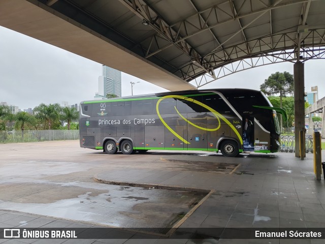 Expresso Princesa dos Campos 7464 na cidade de Curitiba, Paraná, Brasil, por Emanuel Sócrates. Número da foto: #12509020.