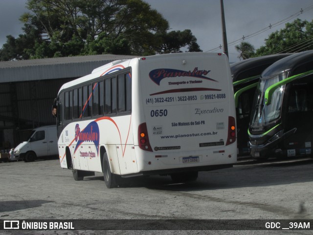 Pianostur Turismo 0550 na cidade de Curitiba, Paraná, Brasil, por GDC __39AM. Número da foto: #12506854.