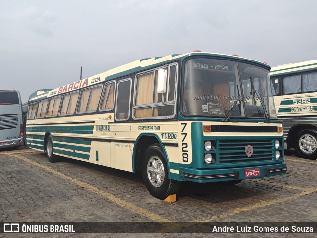 Viação Garcia 7728 na cidade de Londrina, Paraná, Brasil, por André Luiz Gomes de Souza. Número da foto: #12509046.