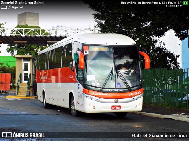Viação Vale do Tietê 856 na cidade de São Paulo, São Paulo, Brasil, por Gabriel Giacomin de Lima. Número da foto: #12508477.