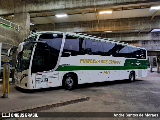 Expresso Princesa dos Campos 7479 na cidade de Curitiba, Paraná, Brasil, por Andre Santos de Moraes. Número da foto: #12508732.