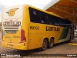 Empresa Gontijo de Transportes 15055 na cidade de Luz, Minas Gerais, Brasil, por Aguiar Bus. Número da foto: #:id.
