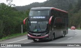 Transportes Única Petrópolis RJ 163.008 na cidade de Petrópolis, Rio de Janeiro, Brasil, por Adriano Pedro. Número da foto: #12508285.