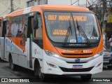 Linave Transportes A03054 na cidade de Nova Iguaçu, Rio de Janeiro, Brasil, por Marcos Felipe. Número da foto: #:id.