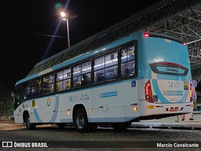 Viação Siará Grande 14501 na cidade de Fortaleza, Ceará, Brasil, por Marcio Cavalcante. Número da foto: #12510366.