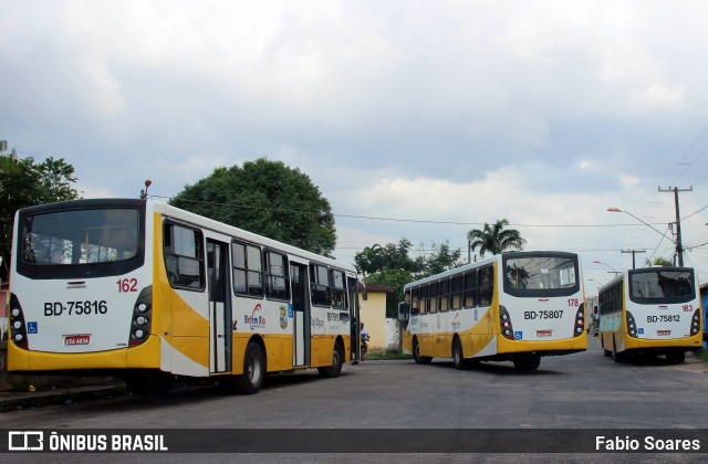 Belém Rio Transportes BD-75816 na cidade de Belém, Pará, Brasil, por Fabio Soares. Número da foto: #12509350.