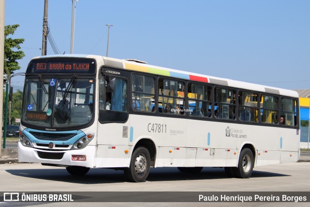 Viação Redentor C47811 na cidade de Rio de Janeiro, Rio de Janeiro, Brasil, por Paulo Henrique Pereira Borges. Número da foto: #12510305.