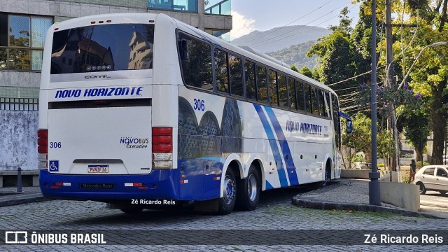 Viação Novo Horizonte 306 na cidade de Petrópolis, Rio de Janeiro, Brasil, por Zé Ricardo Reis. Número da foto: #12509633.