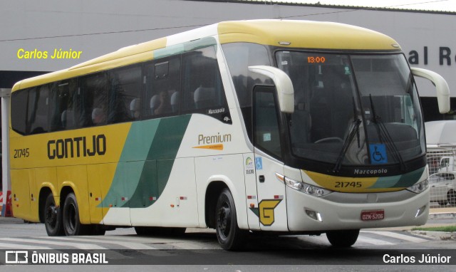 Empresa Gontijo de Transportes 21745 na cidade de Goiânia, Goiás, Brasil, por Carlos Júnior. Número da foto: #12510368.