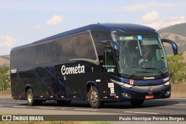 Viação Cometa 719537 na cidade de Roseira, São Paulo, Brasil, por Paulo Henrique Pereira Borges. Número da foto: #12510329.
