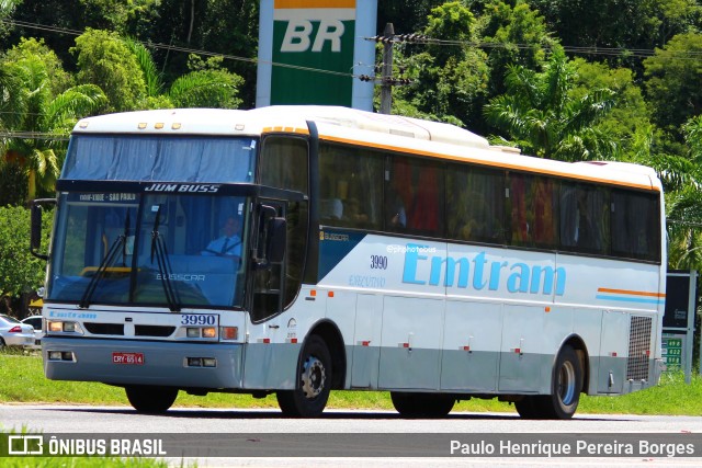 Emtram 3990 na cidade de Barra do Piraí, Rio de Janeiro, Brasil, por Paulo Henrique Pereira Borges. Número da foto: #12510282.