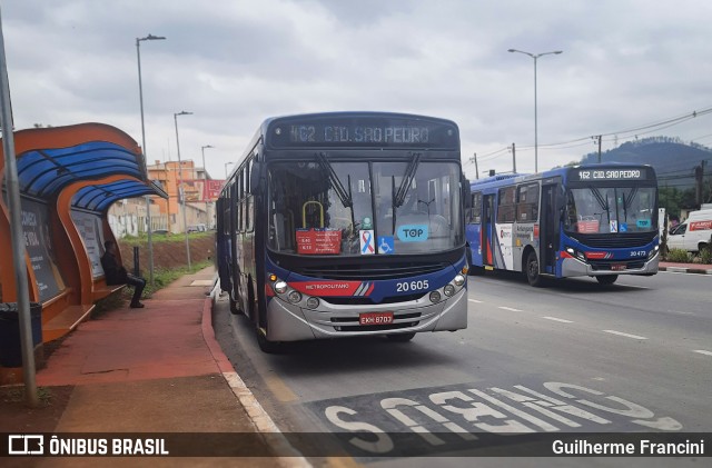 Auto Viação Urubupungá 20.605 na cidade de Santana de Parnaíba, São Paulo, Brasil, por Guilherme Francini. Número da foto: #12509300.