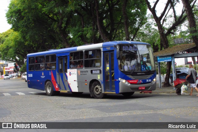 Viação Arujá 39.565 na cidade de Arujá, São Paulo, Brasil, por Ricardo Luiz. Número da foto: #12510242.