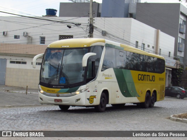Empresa Gontijo de Transportes 18690 na cidade de Caruaru, Pernambuco, Brasil, por Lenilson da Silva Pessoa. Número da foto: #12509996.