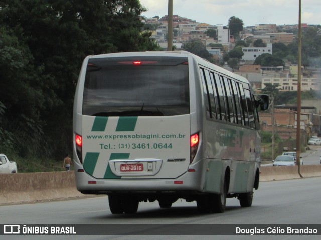 EBT - Expresso Biagini Transportes 2816 na cidade de Belo Horizonte, Minas Gerais, Brasil, por Douglas Célio Brandao. Número da foto: #12509602.