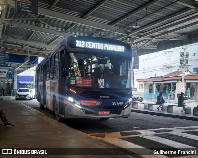 Auto Viação Urubupungá 20.640 na cidade de Santana de Parnaíba, São Paulo, Brasil, por Guilherme Francini. Número da foto: #12509302.