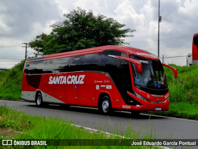 Viação Santa Cruz 35324 na cidade de Campinas, São Paulo, Brasil, por José Eduardo Garcia Pontual. Número da foto: #12509509.