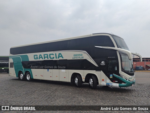 Viação Garcia 88059 na cidade de Londrina, Paraná, Brasil, por André Luiz Gomes de Souza. Número da foto: #12512759.