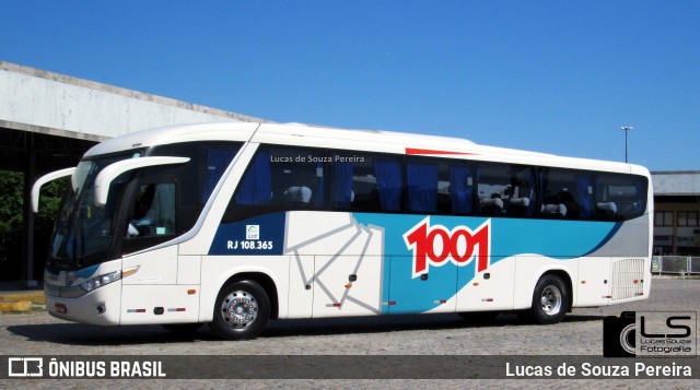 Auto Viação 1001 RJ 108.365 na cidade de Campos dos Goytacazes, Rio de Janeiro, Brasil, por Lucas de Souza Pereira. Número da foto: #12512059.