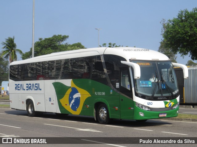 Real Brasil Turismo 120 na cidade de Rio de Janeiro, Rio de Janeiro, Brasil, por Paulo Alexandre da Silva. Número da foto: #12512340.