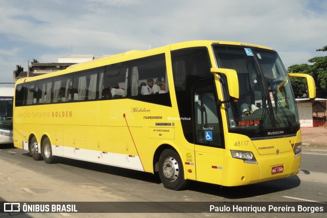 Viação Itapemirim 48117 na cidade de Rio de Janeiro, Rio de Janeiro, Brasil, por Paulo Henrique Pereira Borges. Número da foto: #12512817.
