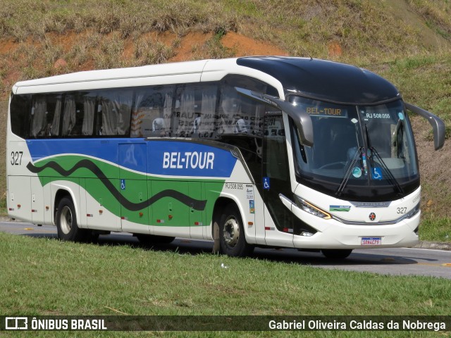 Bel-Tour Transportes e Turismo 327 na cidade de Aparecida, São Paulo, Brasil, por Gabriel Oliveira Caldas da Nobrega. Número da foto: #12513276.