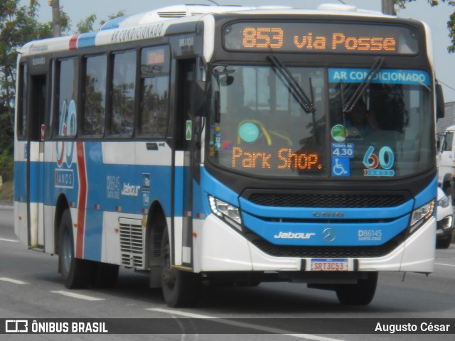 Auto Viação Jabour D86145 na cidade de Rio de Janeiro, Rio de Janeiro, Brasil, por Augusto César. Número da foto: #12511415.