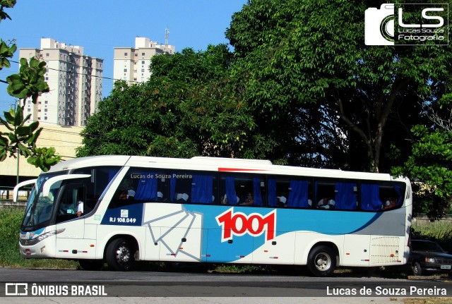 Auto Viação 1001 RJ 108.049 na cidade de Campos dos Goytacazes, Rio de Janeiro, Brasil, por Lucas de Souza Pereira. Número da foto: #12512025.