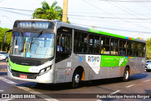 Transcorp 2402 na cidade de Ribeirão Preto, São Paulo, Brasil, por Paulo Henrique Pereira Borges. Número da foto: #12512843.