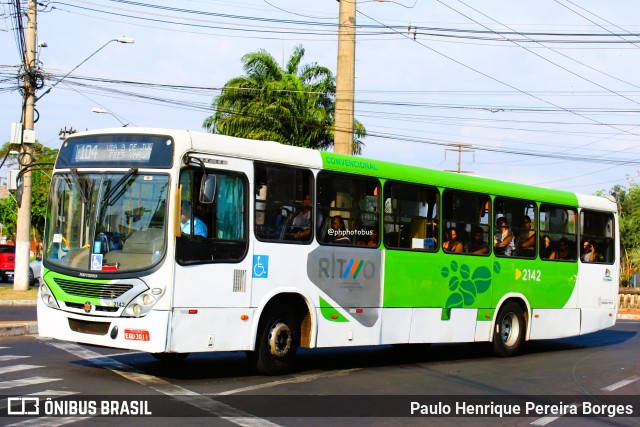 Rápido D´Oeste 2142 na cidade de Ribeirão Preto, São Paulo, Brasil, por Paulo Henrique Pereira Borges. Número da foto: #12512835.