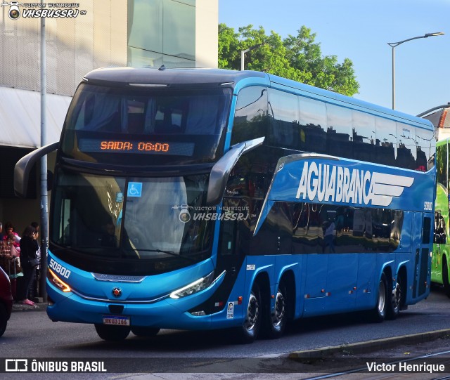 Viação Águia Branca 50800 na cidade de Rio de Janeiro, Rio de Janeiro, Brasil, por Victor Henrique. Número da foto: #12514814.