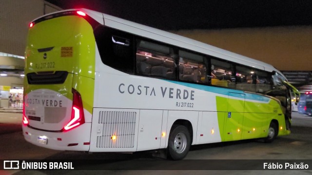 Costa Verde Transportes RJ 217.022 na cidade de Rio de Janeiro, Rio de Janeiro, Brasil, por Fábio Paixão. Número da foto: #12514455.