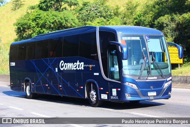 Viação Cometa 721509 na cidade de Piraí, Rio de Janeiro, Brasil, por Paulo Henrique Pereira Borges. Número da foto: #12514807.