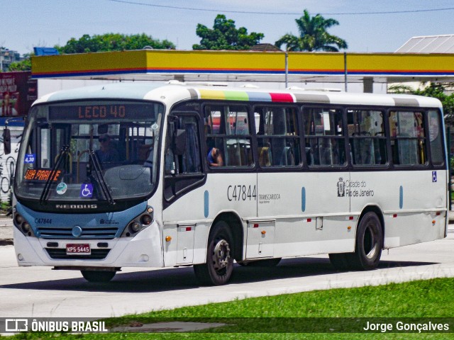 Viação Redentor C47844 na cidade de Rio de Janeiro, Rio de Janeiro, Brasil, por Jorge Gonçalves. Número da foto: #12515224.